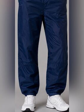 Red Ledge Rain Pants Men’s Small Blue Waterproof Nylon Hiking Shell Outdoor